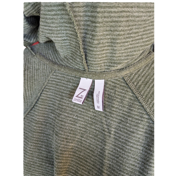 Z by Zella Zip Up Soft Hoodie, Green - Picture 6 of 6